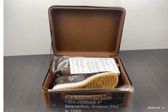 JORDAN AIR Low 1 CASE) -LouiV Top (WITH O-W WHITE-LouiV 0412